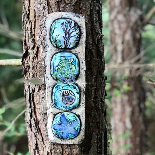 Starry Ocean Garden Sculpture