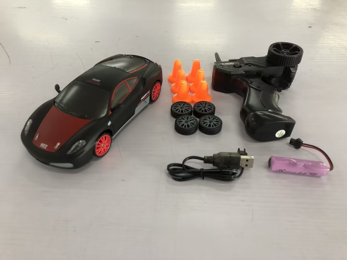 "4WD RC Drift Car - GTR & AE86 Models, Remote Control Racing Toy"
