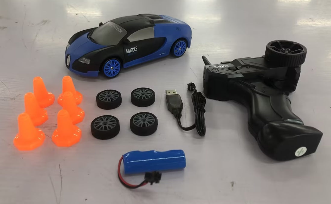 "4WD RC Drift Car - GTR & AE86 Models, Remote Control Racing Toy"