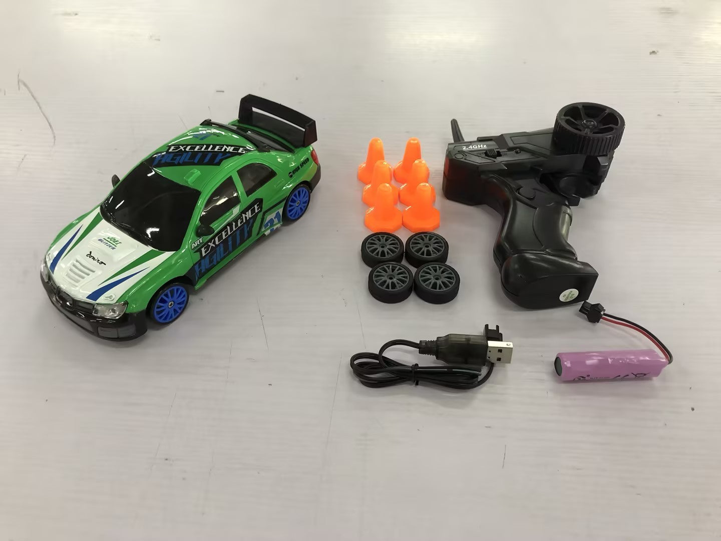 "4WD RC Drift Car - GTR & AE86 Models, Remote Control Racing Toy"