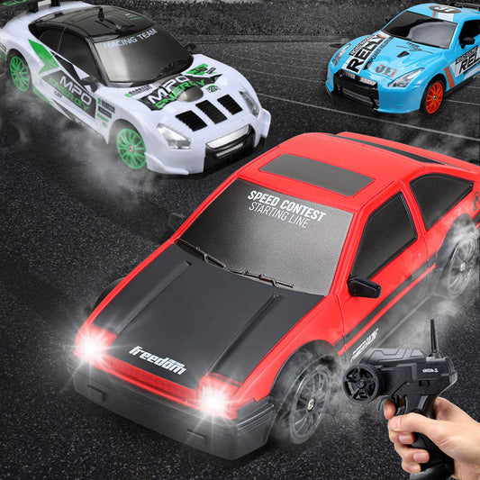 "4WD RC Drift Car - GTR & AE86 Models, Remote Control Racing Toy"