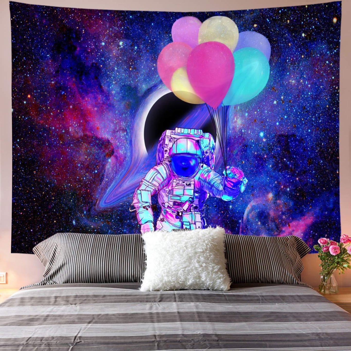 Space Astronaut Art Wall Digital Printing Tapestry