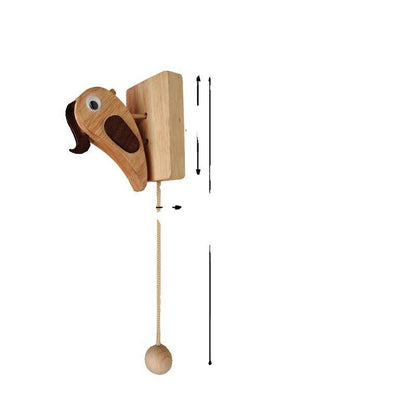 Creative Handmade Doorbell Woodpecker Knocker