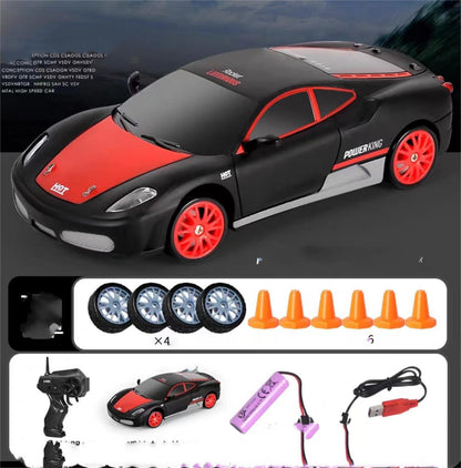 "4WD RC Drift Car - GTR & AE86 Models, Remote Control Racing Toy"