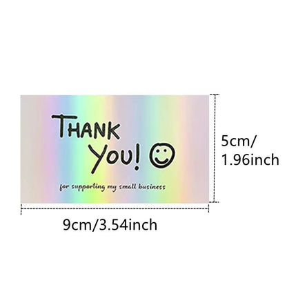 50 Sheetspack Laser Holographic Gift Card Greeting Card Gift