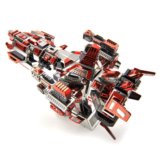 Microworld Flame Spaceship DIY Metal Puzzle