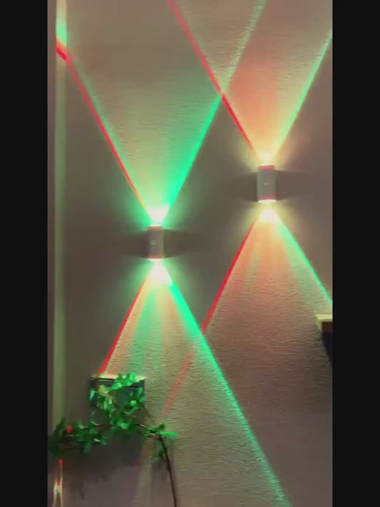 4PCS Color-sensing Motion Night Lights, Wall Lights, Cabinet Lights, Decorative Lights, With Three Lighting Modes, Available In Multiple Colors, Featuring Magnetic Installation